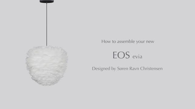 Инструкция по сборке Eos Evia Hanging Lamp Medium и Large