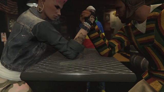 GTA Online Fun: Armwrestling (Reup)