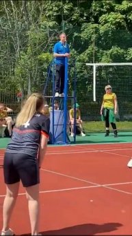 Обзор мобильные волейбольные стойки