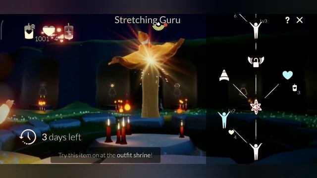 TS Stretching Guru . Sky Children Of Lights. Travel Spirit .
