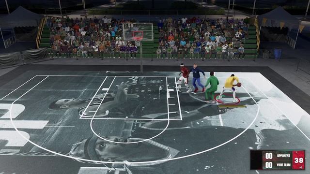 NBA 2K Game: L.J and J.B combination