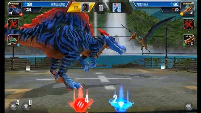 Jurassic World: The Game - Player Duel Battle 791 - Nundagosaurus Level 20 Debut!