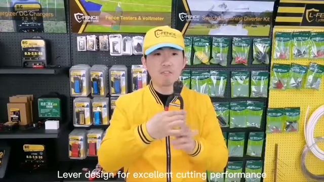 How to use Cutting Plier Tool Fencing Pliers to cut wire for your electric fence
