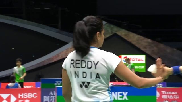 G1 | WD | PONNAPPA/SIKKI (IND) vs CHOW/LEE (MAS) | BWF 2019