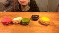 Macaron ASMR (soft eating sounds)