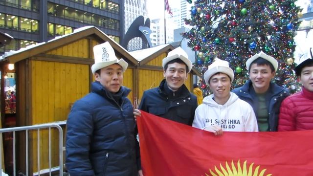 New Year Wishes for Kyrgyz people from Chicago