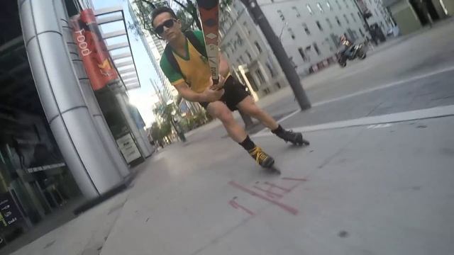 Morning Inline Skate In The City  RED#21