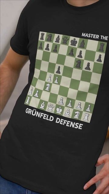 Grünfeld Defense | Chess T-Shirt | Limited Collection | Zero Blunders | #Shorts