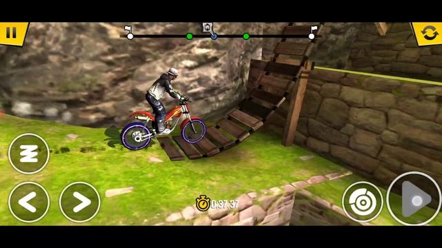 Motor Dirt blue Bike Extreme Off-Road #2 - Trial Xtreme 4 motocross Bike Game Android Gameplay Race