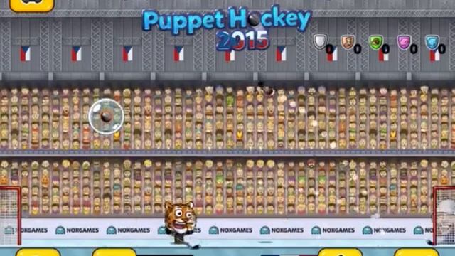 Hi this is puppet hockey