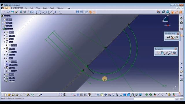 V12 Engine Cylinders | Catia V5 | V12 Engine part 4