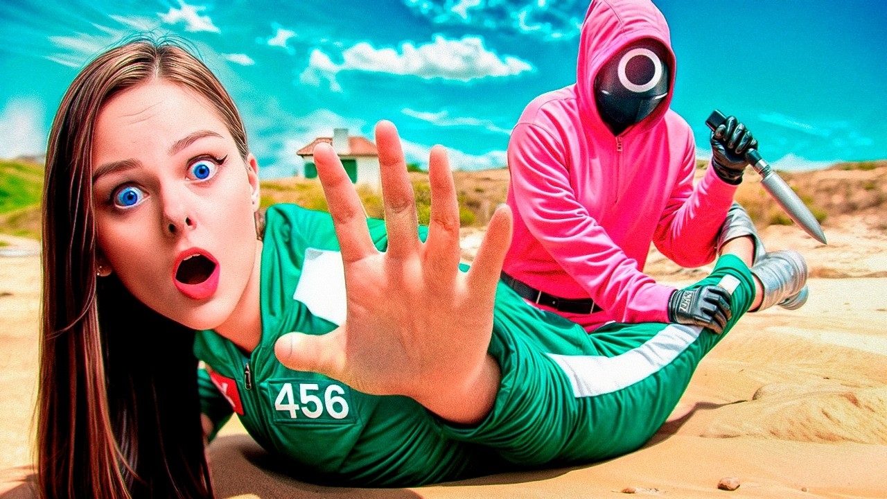 Никогда не играй с охранником игра в кальмара в 3 часа ночи!!