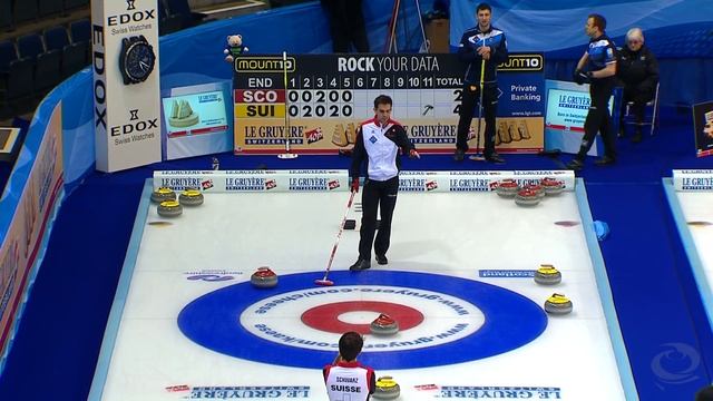 Scotland v Switzerland (Men) - Le Gruyère AOP European Curling Championships 2016