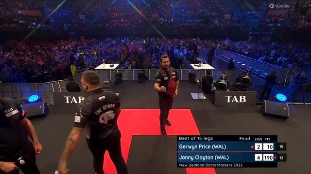 Gerwyn Price vs Jonny Clayton | Final | New Zealand Darts Masters 2022