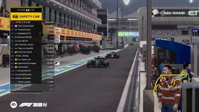 APSR Saison 6 | Serie 100 | Rennen 11 - Stint 1 | Abu Dhabi | F1 23