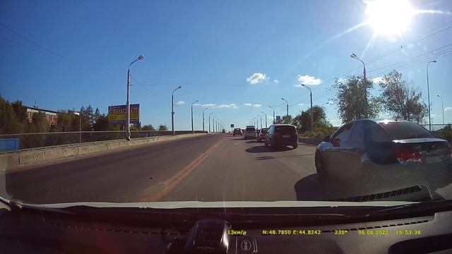 06 06 2022 В063ВО797 проезд через две сплошные