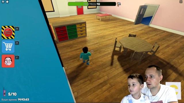 Побег от злой Няни в детском садику в ROBLOX! Няня БЕТТИ Побег Роблокс