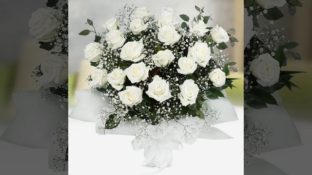 Песня "Букет из белых роз".