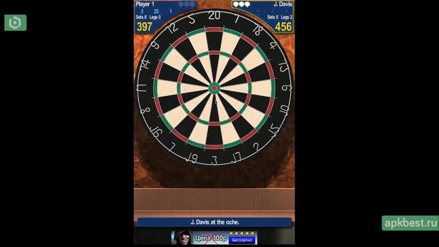 Обзор - Pro Darts 2014 - для Андроид