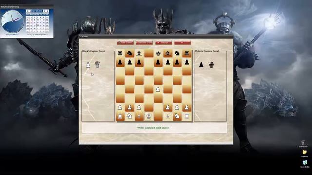 PC Desktop Programming a Chess Game