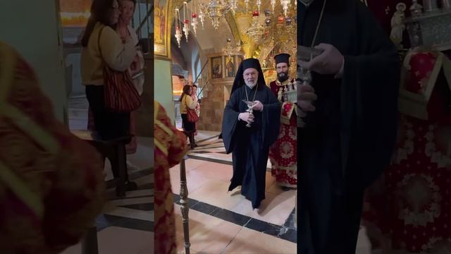 Торжество православия. Вечерня в Храме Гроба Господня.