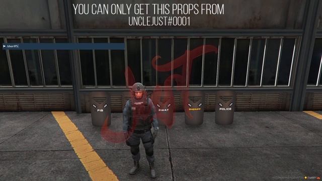 GTA V Ballistic Shield  Custom Props By UncleJust