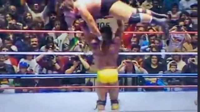 ULTIMATE WARRIOR Gorilla Press Slam  (unreleased video)