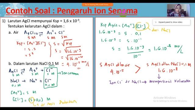 KSP Part 2 : Ion Senama dan Memprediksi Endapan