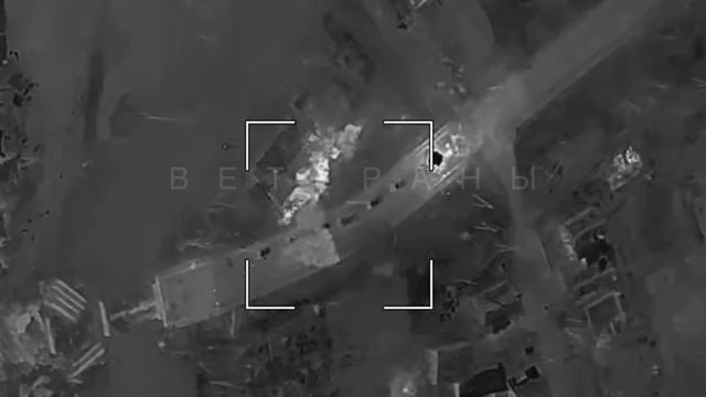 Добивание бегущей через Суджу колонны ВСУ на Курском фронте. После потери запасных маршрутов у ВСУ