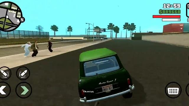 Обзор мода по Mr.Bean в гта сан андреас