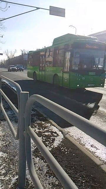 пятьдесят пятый маршрут Курган автобус