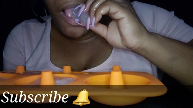 ASMR•REFROZEN SLUSHY ICE DONUTS•CARBONATED ICE DONUTS•HARD CRISPY CRUNCH•NO TALKING