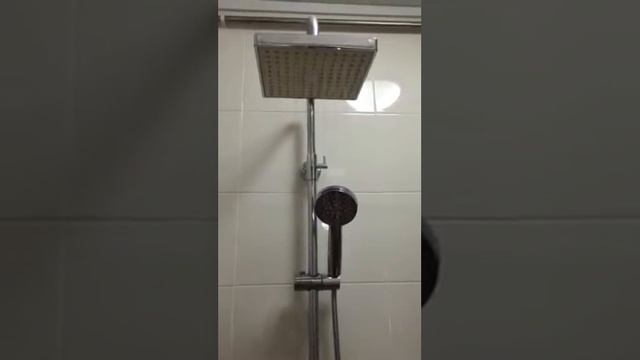 Faulty rain shower from aliexpress