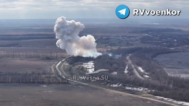 🇷🇺💥ВКС России поддерживают штурм Малой Локни, снося оборону врага на Курском фронте !!!