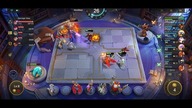 Magic Chess: Five 3 Stars Heroes With Gunner Strategy