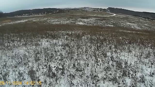 По снегу на эндуро