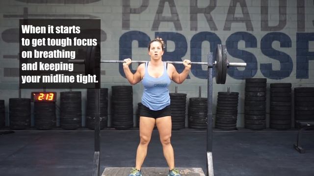 Wod Demo - 50 rep max Back Squat (Paradiso CrossFit)