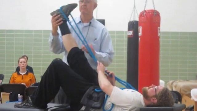 Active Isolated Stretching - Hamstrings - Straight-Knee & Medial Hamstrings Variation