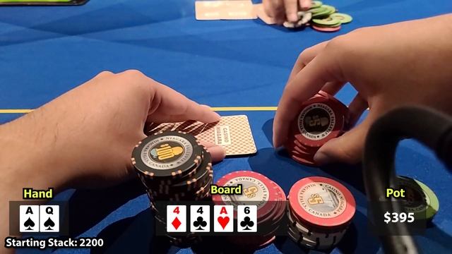 Huge $5/$10/$20 NL Game.  Unbelievable Spot! | Poker Vlog #1