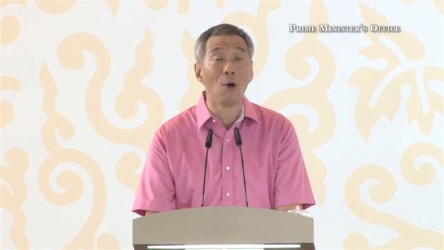 PM Lee Hsien Loong at the 讲华语运动第35周年 Speak Mandarin Campaign 35th Anniversary