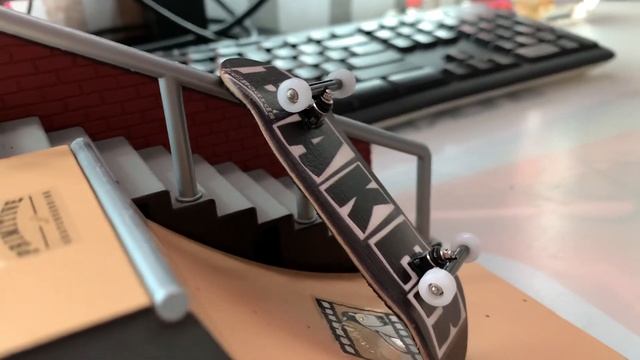 Black Baker Fingerboard montage