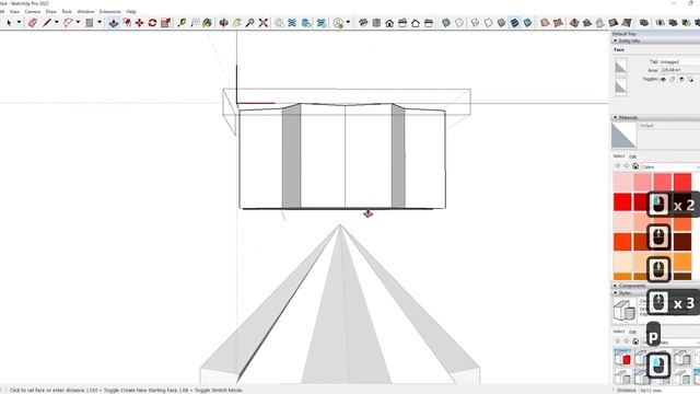 SKETCHUP - NO PLUGIN CHALLENGE #013