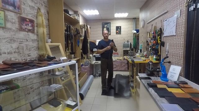 Нарезание полос из кожи с самого первого реза.