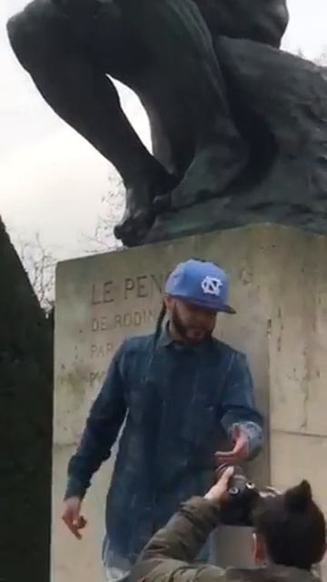 Rapper at the thinker