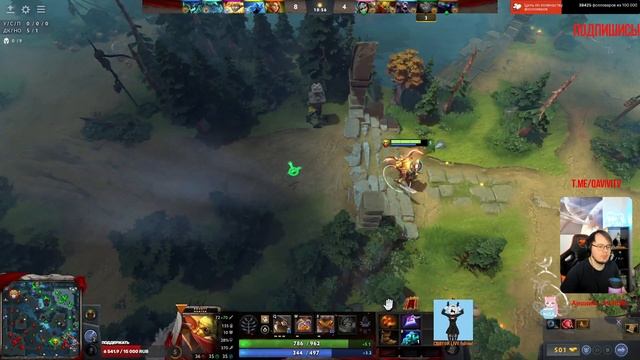 Dota 2! Bounty Hunter! Ну такие игры проще пропустить чем играть! РУИНЕРЫ В ТИМЕ!