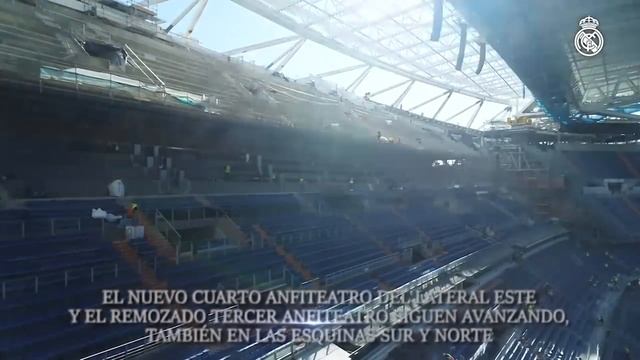 Las OBRAS del estadio SANTIAGO BERNABÉU  | Real Madrid