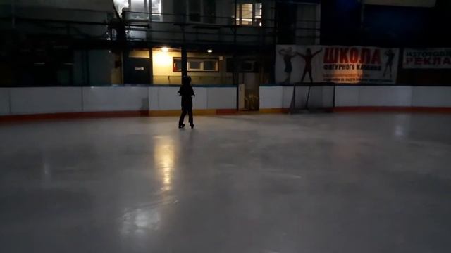 ⛸ В полумраке ледовой арены...