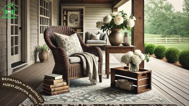 Как украсить веранду и крыльцо на даче или в доме фото идеи для вдохновения 🏡 (17)