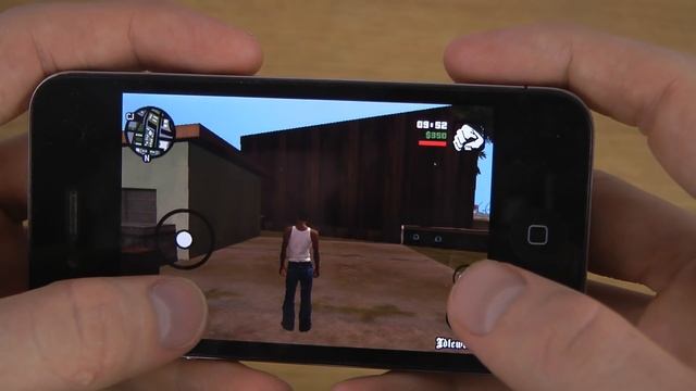 iPhone 4 iOS 7.1 Final - GTA San Andreas HD Gameplay Test