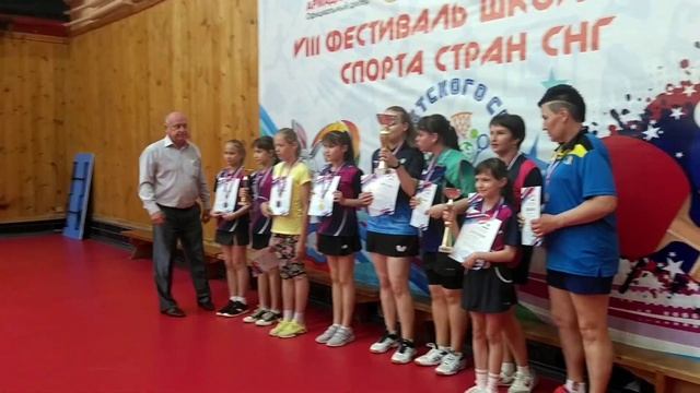 Церемония награждения победителей мужских и женских команд на Кубке Ульяновской области 2023